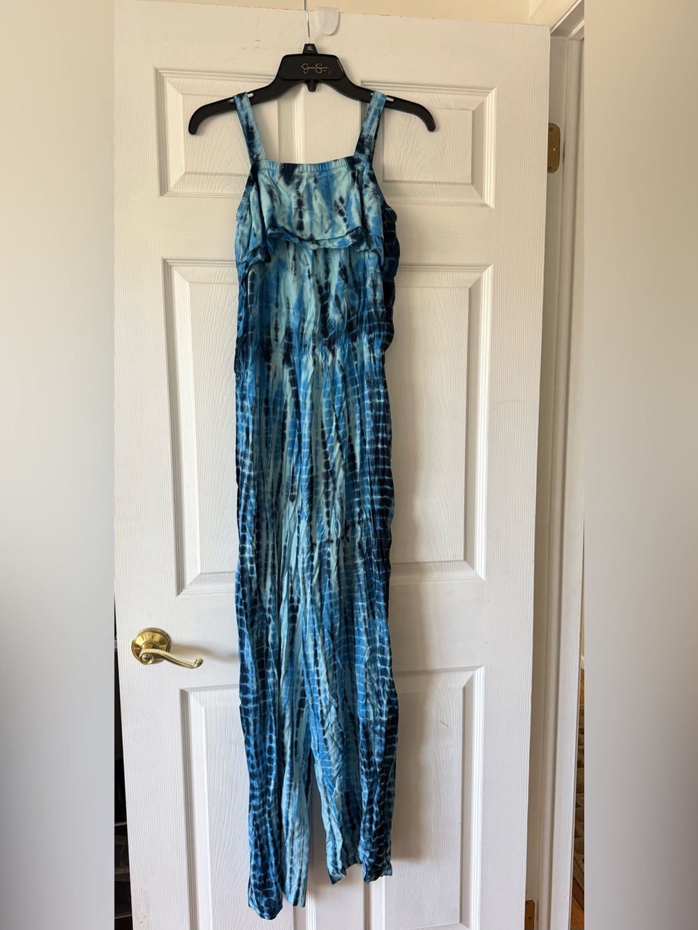 Justice Blue Tie-Dye Maxi Dress